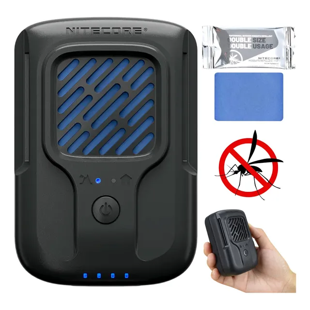 Repelente De Mosquitos Nitecore Emr40 Electronico Y Portatil