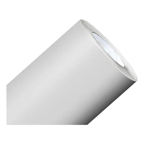 Adesivo Vinílico P/ Envelopamento Plotagem Branco Laca Liso Cor Branco Fosco