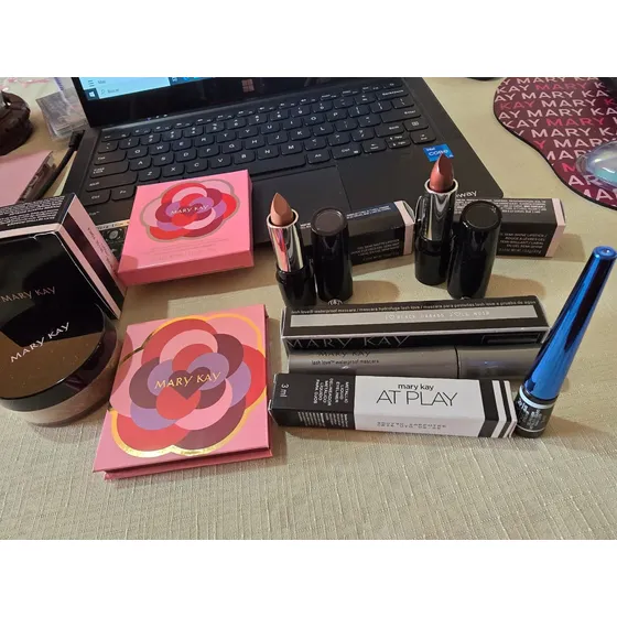 Kit Set De Maquillaje Mary Kay Alta Gama Sombra Labial Rimel