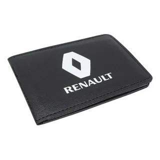 Porta Documentos Organizador Tarjetero En Cuero Logo Renault Porta Documentos Organizador Tarjetero En Cuero Logo Renault