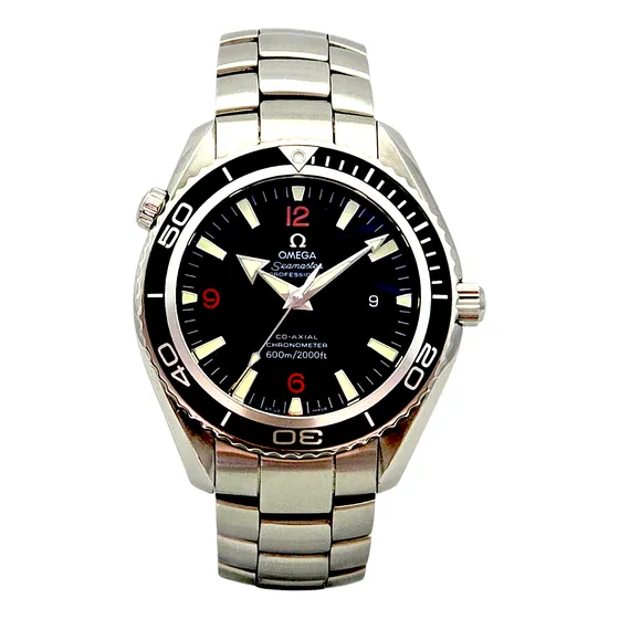 Relógio Omega Seamaster Planet Ocean 600m Aço Inoxidável Preto Preto