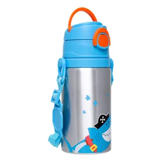 Garrafa Infantil Buba 400ml AlumĂnio C/ Canudo Silicone Garrafa Infantil Buba 400ml AlumĂnio C/ Canudo Silicone