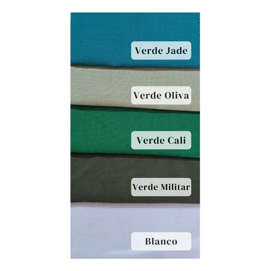 Tela Lino Maca Bordar Kit 15 Retazos 30x30 Cm Tonos Surtidos