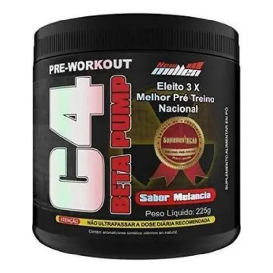 Pré Treino C4 Beta Pump 225g New Millen