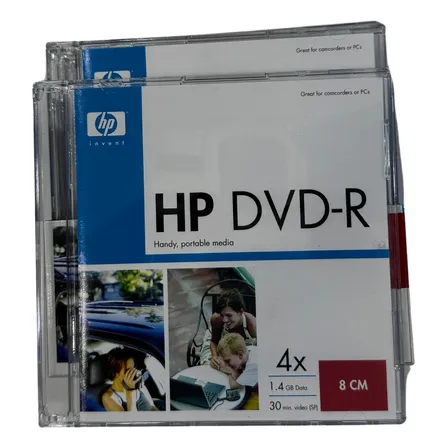 Hp Dvd-r 4x Mini Pack6 Discos