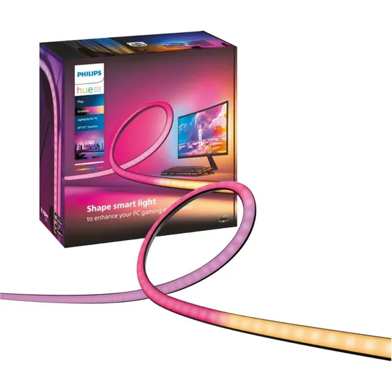 Tira Led Inteligente Philips Hue Gradient Para Tv 65in