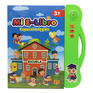 Libro Parlante Interactivo 2 En 1 Con Tablero De Sonido En E Libro Parlante Interactivo 2 En 1 Con Tablero De Sonido En E