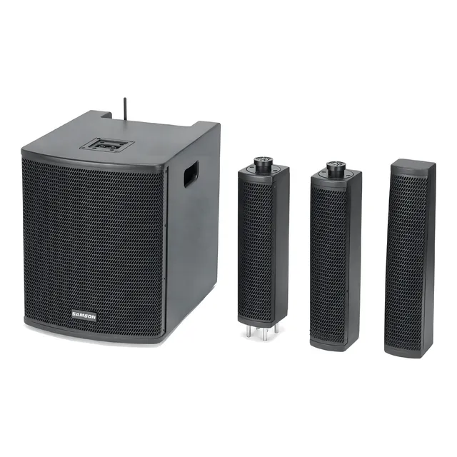 Sistema De Sonido Samson Vx812 Resound Vx8.1 700w Bt Cuo Color Negro