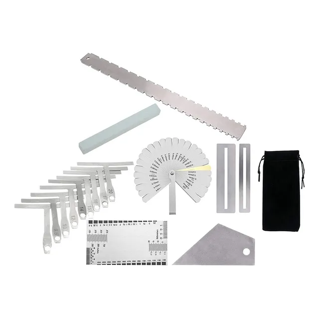 .. Guitarra Luthier Kit De Herramientas Cuerda Acción Regla