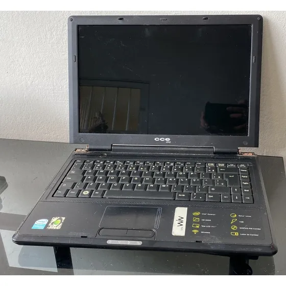 Carcaça Completa  Notebook Cce  Win J38a - Sucata