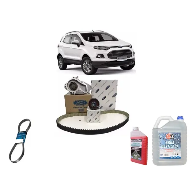 Kit Distribucion Ecosport 1.6 +bomba Original Ford+ Correa