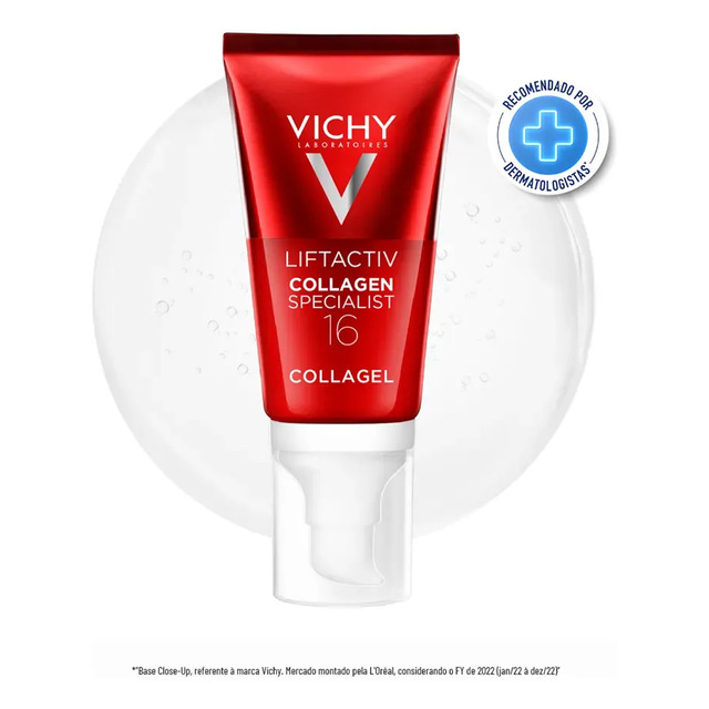 Gel Facial Estimulador De Colágeno Com Efeito Lifting Collagel Liftactiv Specialist Vichy ... Gel Facial Estimulador De Colágeno Com Efeito Lifting Collagel Liftactiv Specialist Vichy ...
