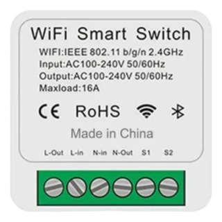 Interruptor Mini Smart Switch Automação Residencial Wifi 16a Interruptor Mini Smart Switch Automação Residencial Wifi 16a