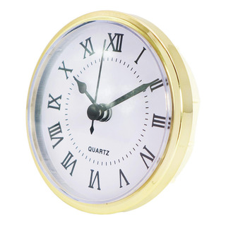 Mini Reloj Insertar 90 Mm Cabeza Redonda Número Romano Mini Reloj Insertar 90 Mm Cabeza Redonda Número Romano