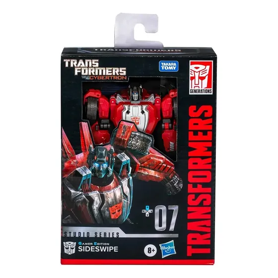 Figura Transformers Studio Series Class Deluxe Sideswipe 