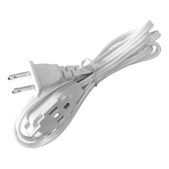 Extensión Eléctrica Color Blanca De 2 Metros Techtools