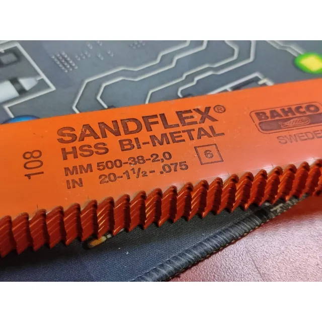 Hoja Segueta Sandflex  Vaiven Sierra Industrial 20- 1  1/2