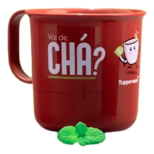 Tupperware Caneca Vai De Chá 350ml