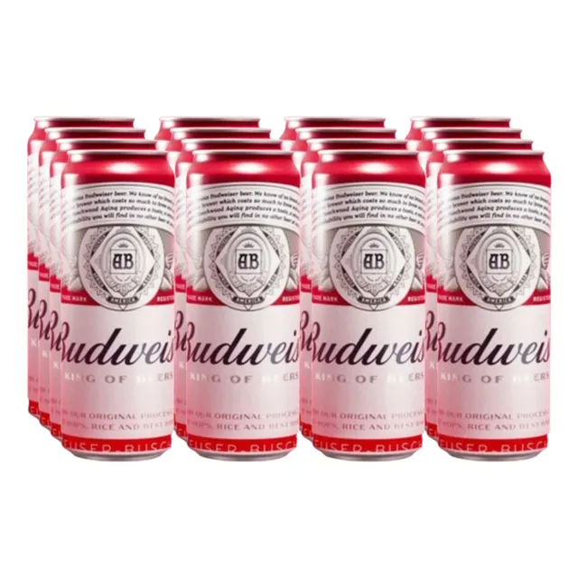 Cerveza Budweiser 710ml X 16 Unidades