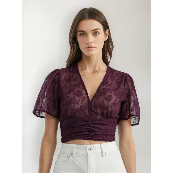 Blusa Chevignon 711f008 Morado Sun