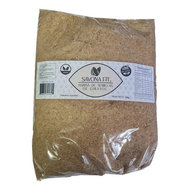 Harina De Semillas De Girasol Tostada Savona Fit X 500grms