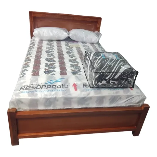 * Colchón 2 Plazas + Camas + Edredón + 2 Almohadas + Envío *