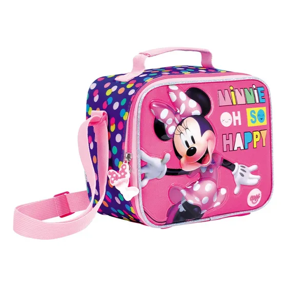 Lonchera Bolso Térmico Para Niñas Minnie - Disney Original