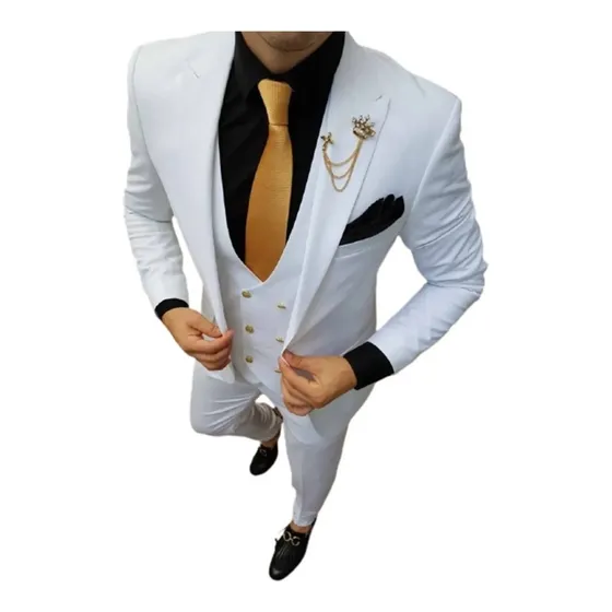 Traje Slim Masculino - Blazer + Pantalón - Vários Colores -