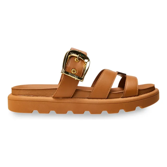 Sandalia Casual Feminina Solado Flatform Vizzano