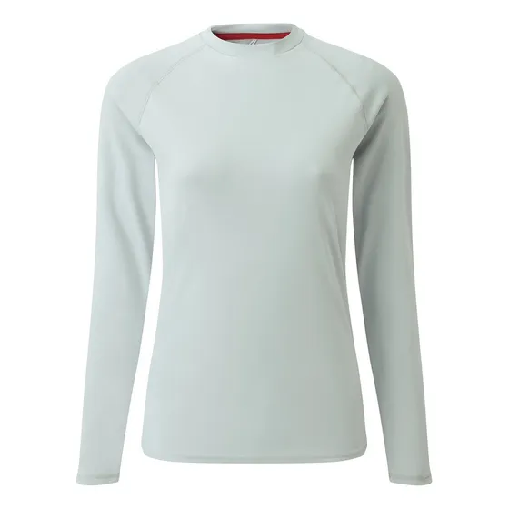 Camiseta Manga Larga Rashguard Gris Gill Marine Uv50 