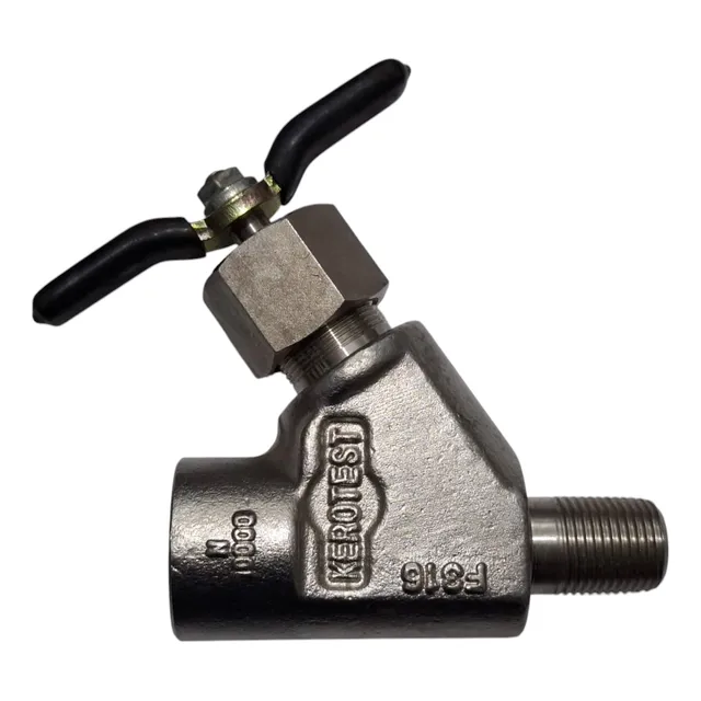 Válvula De Aguja 1/2 Npt 10.000 Psi A/inoxidable F316 Tipo Y