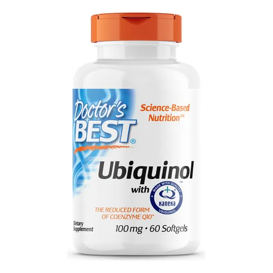 Suplemento Doctor's Best Ubiquinol 100 Mg, 60 Cápsulas Bland