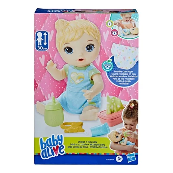 Baby Alive Bebé Cambios De Pañal.