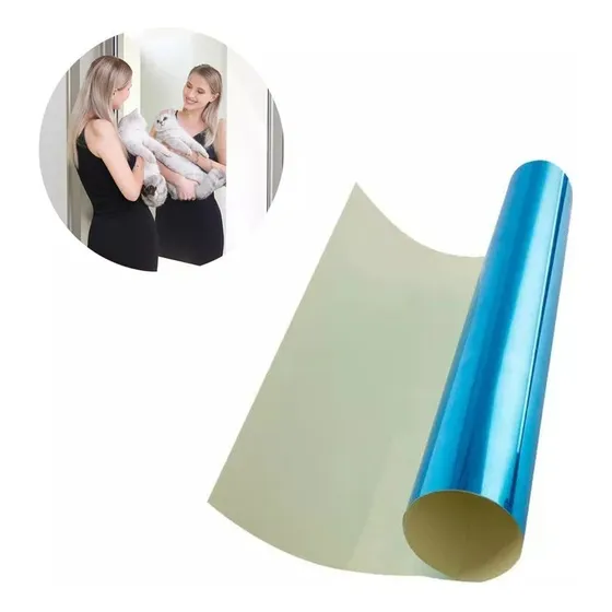 Espejo Flexible Autoadhesivo Alta Definición Montado Enpared
