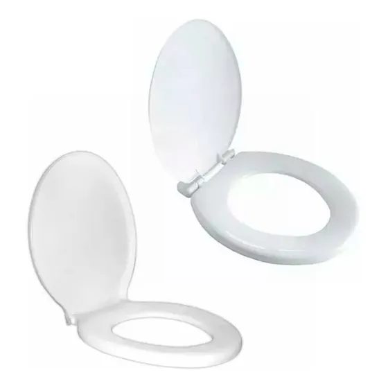 Tapa Inodoro Plastico Duro Baño Corto Largo Sanitario