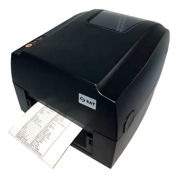 Impresora De Etiquetas Sat Tt448 USB Serial Ethernet Color Negro Adhesivas