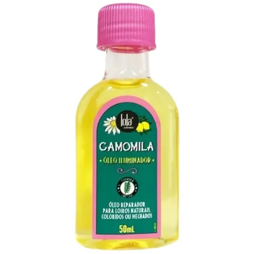 Lola Cosmetics Óleo Iluminador Camomila Para Cabello Rubio 