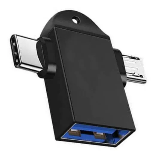 Adaptador Otg Tipo C A Usb Hembra, Pendrive, Teléfono Tablet