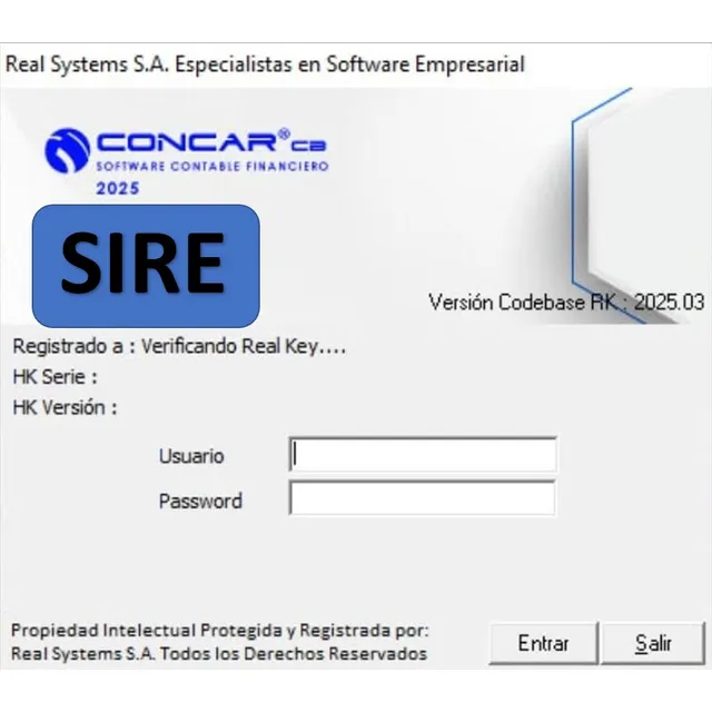 Concar Cb Ultima Versión 2025 + Sire + E-concar Pro