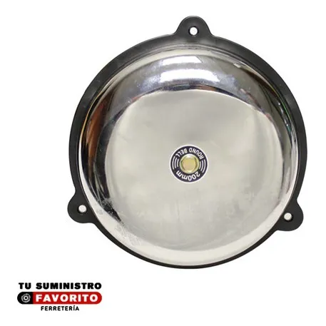 Timbre Industrial Metalico Campana 10