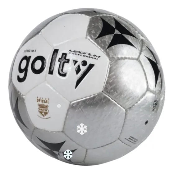 Golty Balon Magnum Profesional 5 Color Plateado