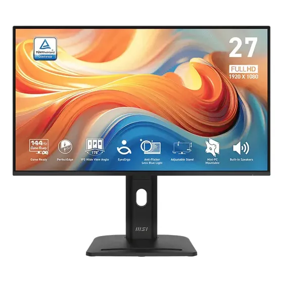 Monitor MSI Pro MP275PG E14 de 27" Full HD para Oficina y Gaming con 144 Hz