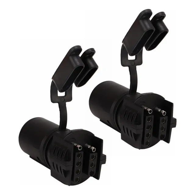 2×adaptador Enchufe Para Remolque, Cableado 7 Pines A 4