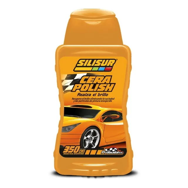 Cera Polish Crema Para Auto Silisur 350cc
