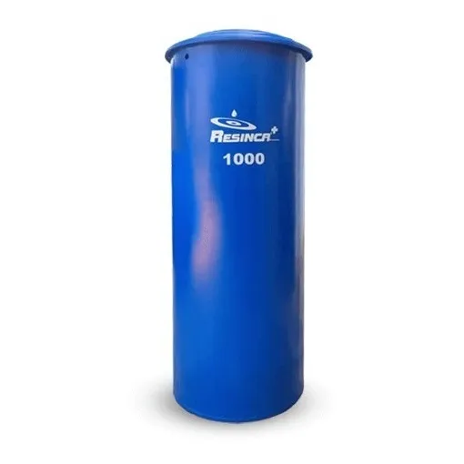 Tanque De Agua Cilindrico Azul 1000l Resinca Cod: 7070900