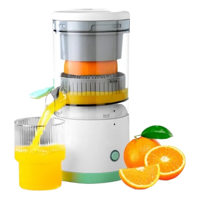 Exprimidor Eléctrico De Naranja Y Frutas Recargable Usb