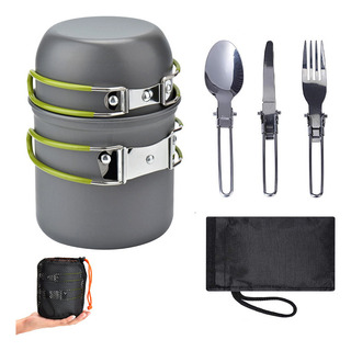 Utensilios De Cocina Para Camping Juego De Vajilla Portátil Utensilios De Cocina Para Camping Juego De Vajilla Portátil