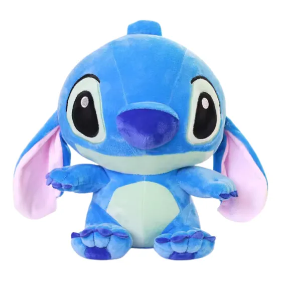 Peluche De Gran Tamaño Stitch  Rosa Y Azul  55 Cm