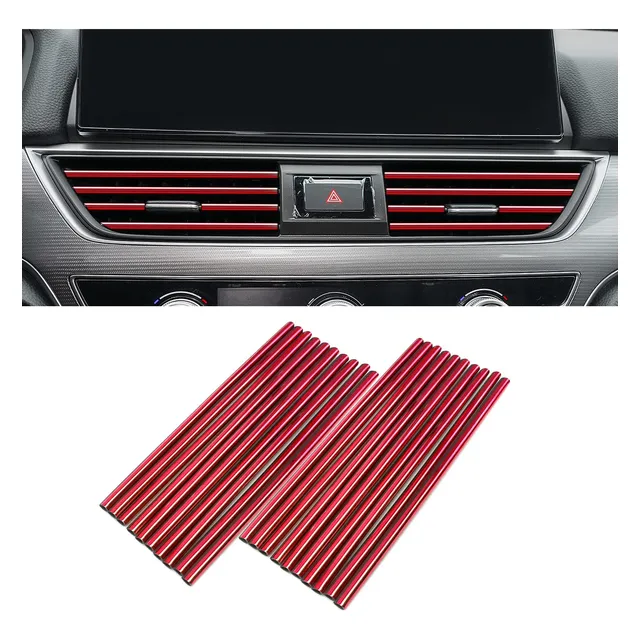 Blakaya Decoracion Ventilacion Automovil Diseño Raya Forma U