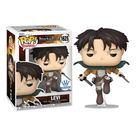 Funko Pop! Animation: Attack On Titan - Levi #1625 Funko Shop Exclusive